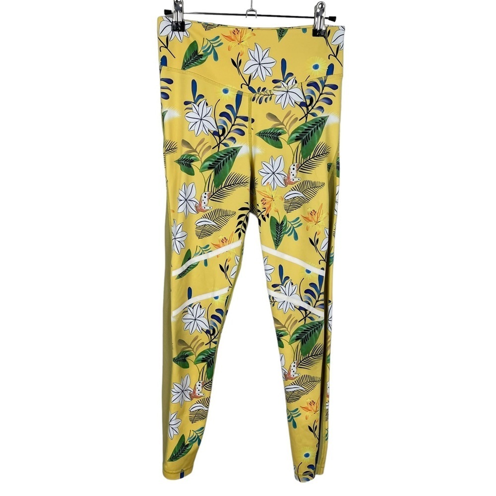 ZYIA Floral Reflective Light N Tight 7/8 Leggings